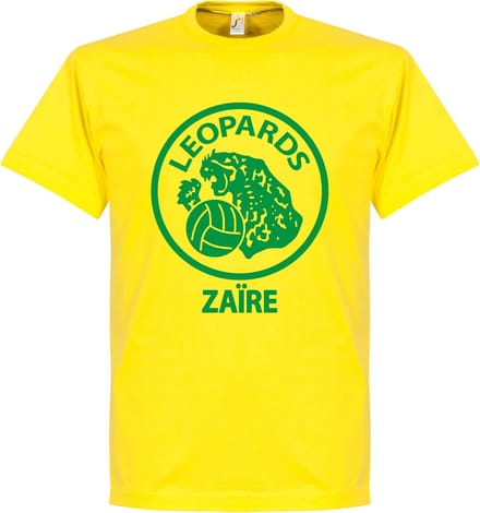 Zaire Leopards T-Shirt - Geel - L