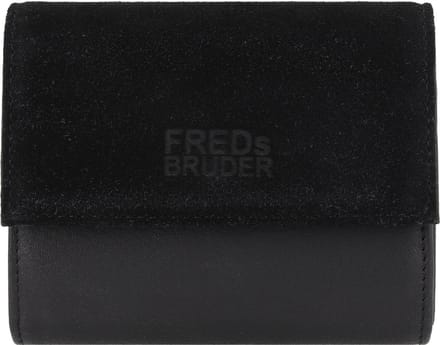 FredsBruder Sually Portemonnee 12 cm - Dames - Horizontaal - black