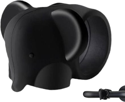 Deurstopper Kussen - Deur Buffer - Muren Beschermen - Zelfklevend - 6.5cm Hoogte - Zwart