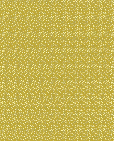 Texture Decopatch papier goudkleurig met witte blaadjes hotfoil