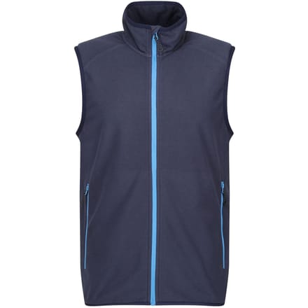 Regatta Heren Navigate Fleece Gilet (Marine / Frans Blauw)