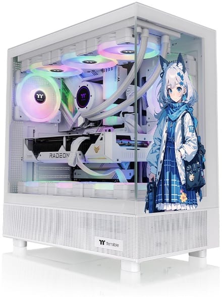Thermaltake View 270 SP Edition Snow White Midi-tower PC-behuizing Wit