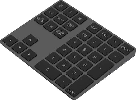 YONO Numpad Draadloos - Numeriek Toetsenbord met Bluetooth - Keypad - Zwart