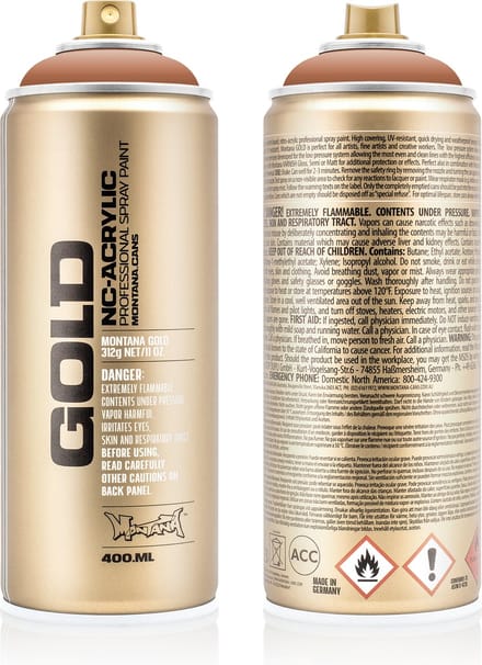 Montana GOLD G8090 Nougat spuitbus 400ml