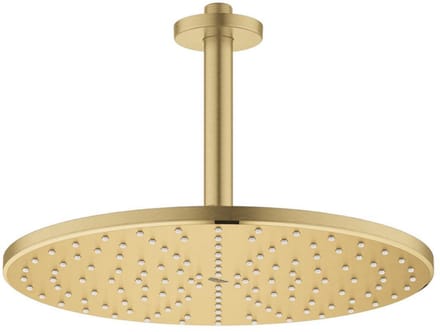 GROHE Rainshower Mono 310 Hoofddouche - 31cm - 1 straalsoort - plafondarm 14.2cm - brushed cool sunrise (goud)