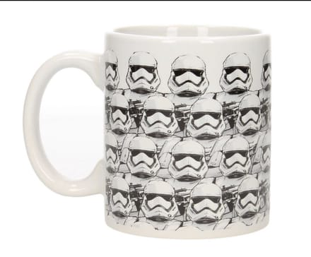 Merchandising STAR WARS 7 - Mug - Stormtroopers Pattern White Ceramic