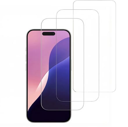 imoshion Bundel Screenprotector Gehard Glas 3 pack - Geschikt voor Apple iPhone 16 Pro Max