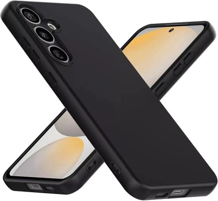 Siliconen Backcover - Soft Touch - Zwart - 2x Screenprotector & Hoesje Geschikt voor: Samsung Galaxy S26 Plus