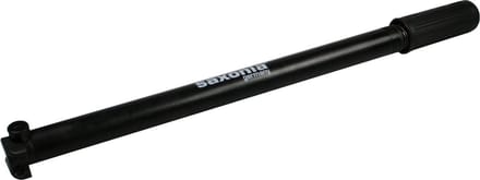 Benson Verschuifbare fietspomp - handpomp - 62 cm - zwart - kunststof