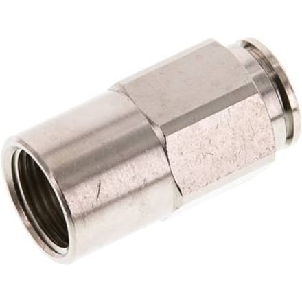 12mm x G3/8'' Messing Insteekfitting Binnendraad NBR