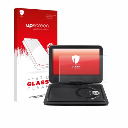 upscreen - Screenprotector voor Soundmaster PDB1910SW DVD Player - Folie Beschermfolie Beschermglas transparant