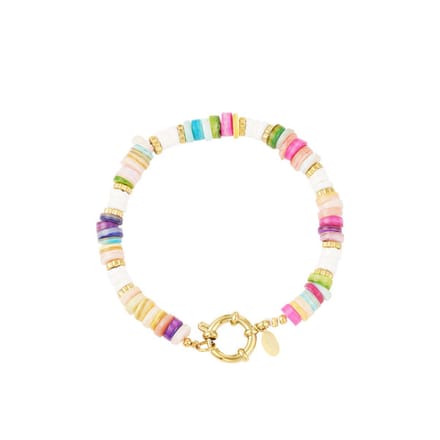 Bijoutheek Armband (sieraad) Discs Multi