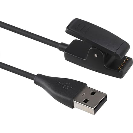 Oplaadkabel Dataclip Oplaadstation voor Garmin Forerunner 35 30 Horloge black