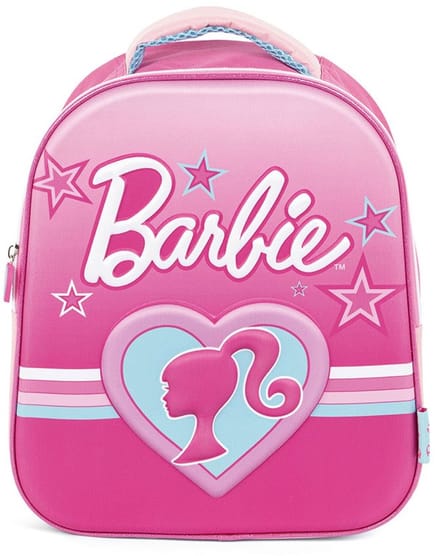 Barbie 3d 26x32x10 Cm Rugzak Roze