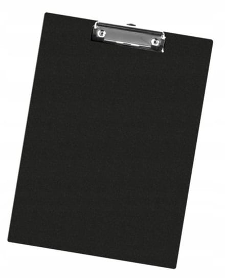 Compact A4 klembord met clip - Zwart schrijfblok