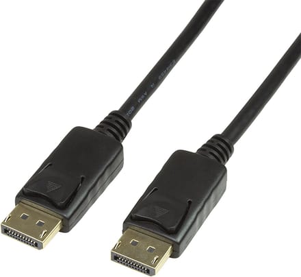 LogiLink CV0076 DisplayPort kabel 7,5 m Zwart