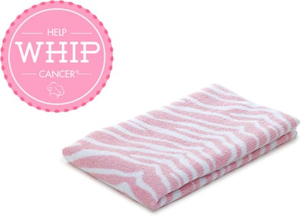 Pampered Chef - microvezel handdoek - roze