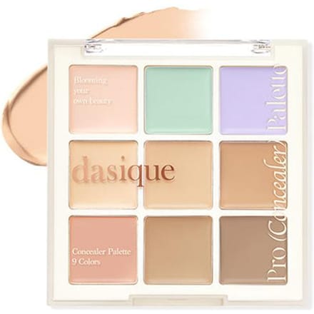 [dasique] Pro Concealer Palette 9g (2 Colors) 01 Cover white