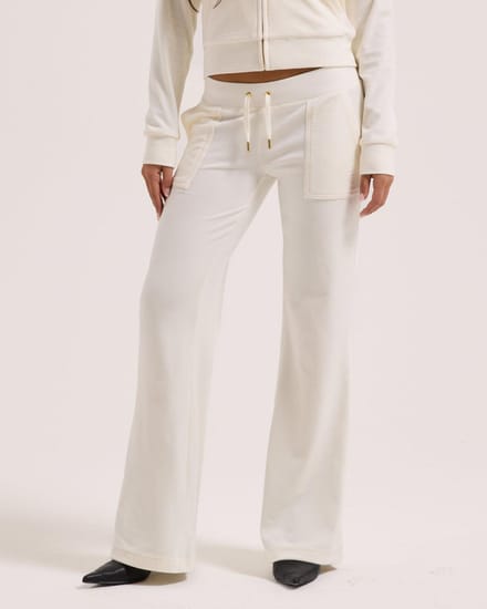 Juicy Couture Del Ray Pocketed Pant Gold WIT - Maat M