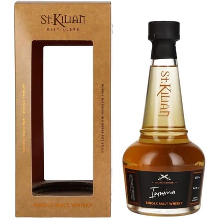 St. Kilian Kiliani Edition IMMINA Single Malt Whisky 46% Vol. 0,5l in geschenkverpakking
