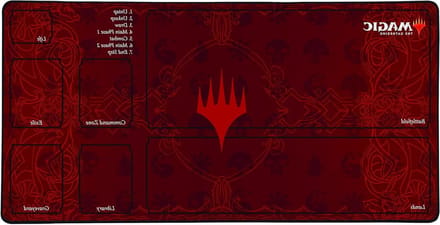 XL muismat 70 x 35 cm voor desktop PC gaming - antislip rubberen onderkant - rood