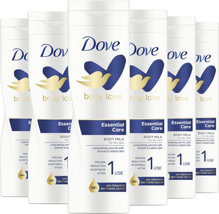 Dove - Body Love Bodylotion - Essential Care - 6 x 250 ml