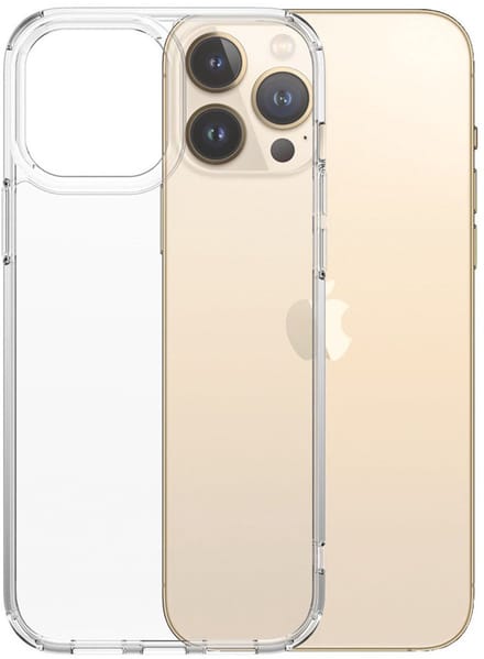 PanzerGlass HardCase Anti-Bacterial geschikt voor Apple iPhone 13 Pro Max - Transparant