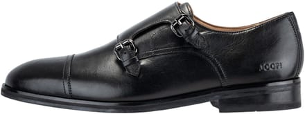 Leren schoenen met monk straps, model 'pero kleitos'