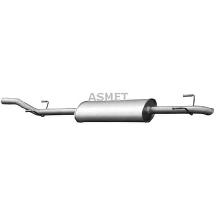 Geluiddemper achter ASMET 02.045