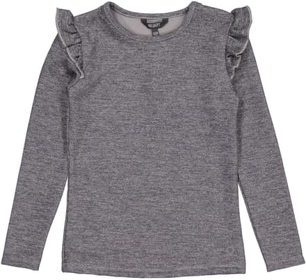 Quapi - Meisjes longsleeve Harlotte - Silver - Maat 92