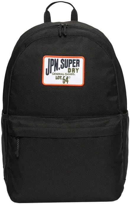 Superdry Montana Patched Backpack Vintage Black