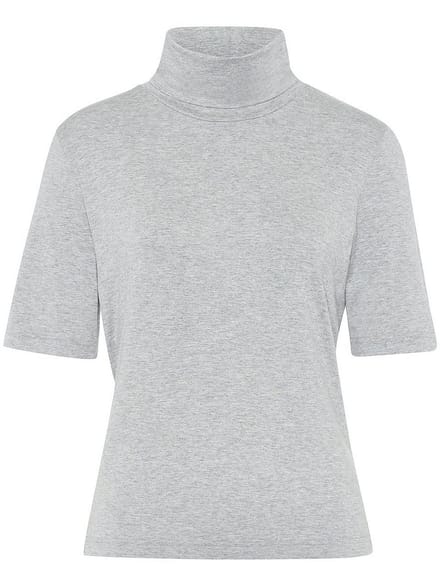 Colshirt Van Peter Hahn grijs