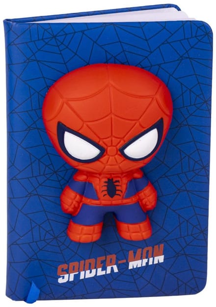 Spiderman Notebook Notitieboek Squishy