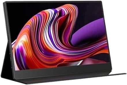 Draagbaar Scherm - Extern Beeldscherm - Productief Werken - Flikkervrij 60Hz - 15 Inch - Zwart