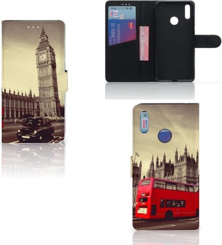 Huawei Y7 (2019) Flip Cover Londen