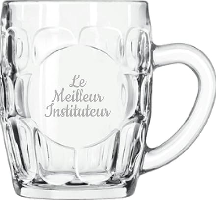 Bierpul gegraveerd - 55cl - Le Meilleur Instituteur