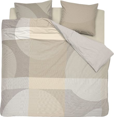 Damai dekbedovertrek Base - Katoen - 200x200/220 cm - Beige