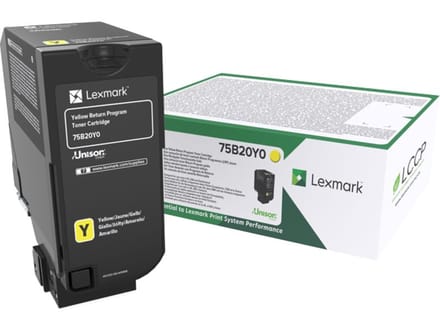 Lexmark - yellow - original - toner cartridge - LRP