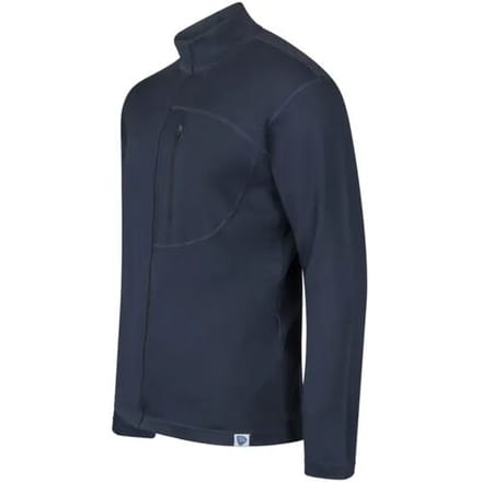 Carl Denig men's 240 Merino Jacket Full Zip (Maat - M, Kleur - Navy)