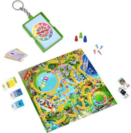 Mini spel sleutelhanger - The game of life / Levensweg (8+)