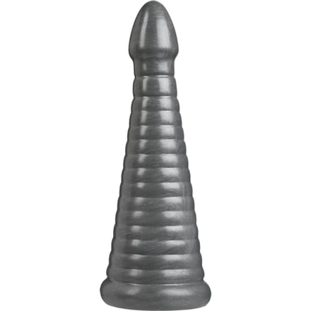 Doc Johnson American BS Buttplug/anaaldildo Rockeye - Gun Metal grijs - 27,94 cm