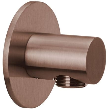 Herzbach DESIGN iX PVD shower connection bend seven round 21.995100.1.39