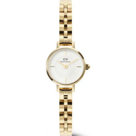 Daniel Wellington DW Watch Petite Mini Arch 3-link White Gold 19mm