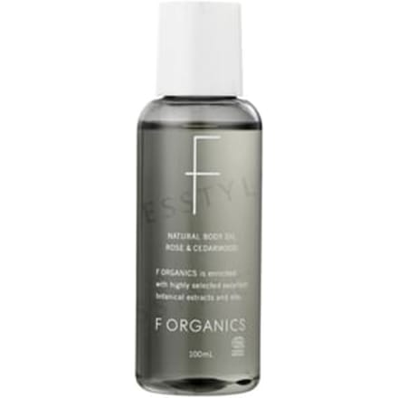 F ORGANICS - Natural Body Oil Rose & Cedarwood - 100ml