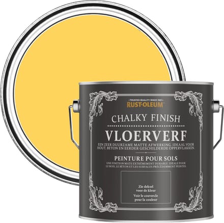 Rust-Oleum Geel Vloerverf - Citroengelei 2,5L