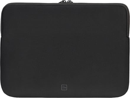 Tucano Elements Sleeve MacBook Pro/Air/Neo 13 – Robuuste 4mm Neopreen Constructie – Flatlock Constructie voor Beste Pasvorm – Antislip Systeem voor Veiligheid - Zwart