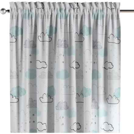 Gordijn met split en volants Yellow Tipi Magic Collection