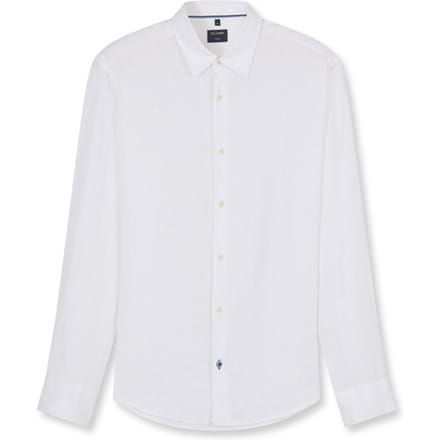 OLYMP Casual Overhemd, Regular Fit, Kent, Wit
