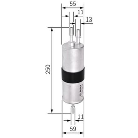 Brandstoffilter BOSCH F 026 403 754
