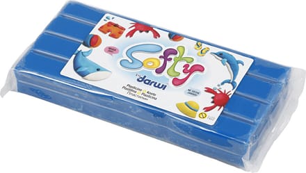CC Softy Boetseerklei Plasticine 500 gr Blauw